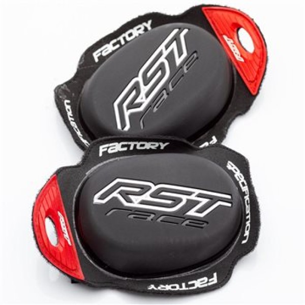 RST Factory Reverse Velcro Knee Sliders RST Black